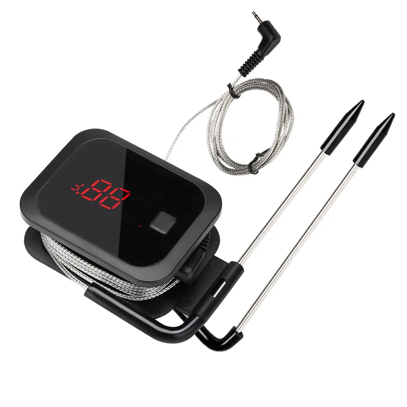 IBT 2X 4XS 6X 3 Types Food Cooking Bluetooth Wireless BBQ Thermometer IBT-6XS Probes&Timer for Oven Meat Grill Free App Control