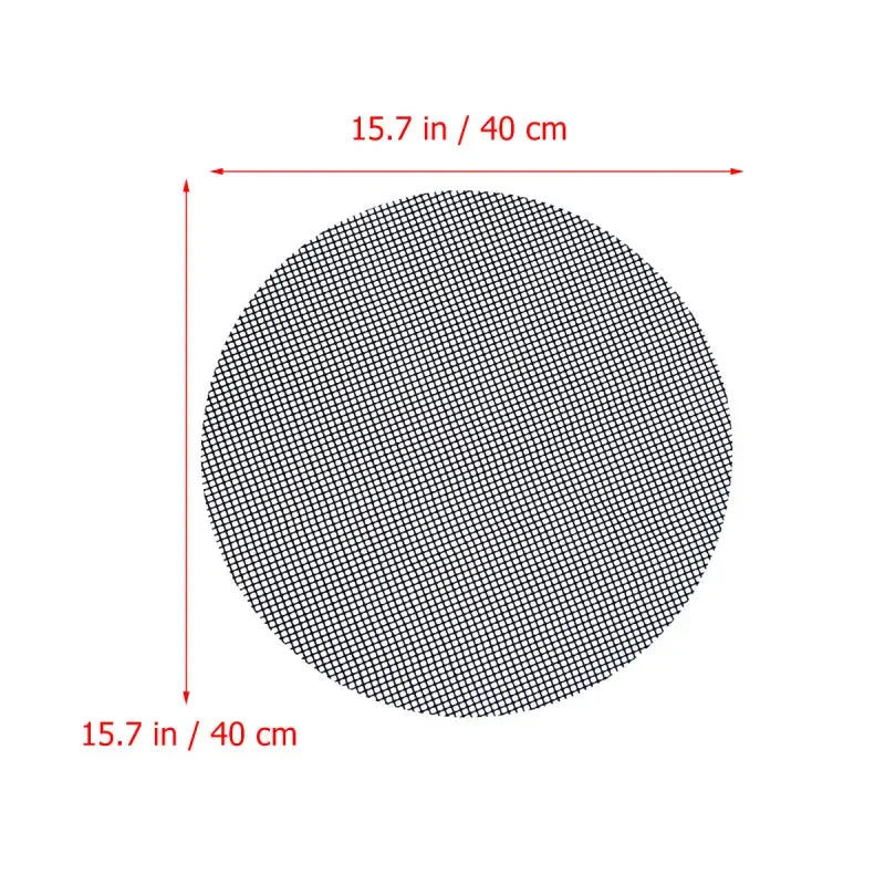Reusable BBQ Mesh Grill Mat Nonstick Mesh Grilling Mats Easy to Clean Works on Gas Charcoal Electric Grill Barbecue Accessories