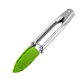 1PCS Silicone BBQ Grilling Tong Salad Bread Serving Tong Non-Stick Kitchen Barbecue Grilling Cooking Tong with Joint Lock
