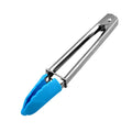 1PCS Silicone BBQ Grilling Tong Salad Bread Serving Tong Non-Stick Kitchen Barbecue Grilling Cooking Tong with Joint Lock