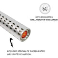 Kamado Smoker BBQ Starter Grills Fire Lighting Tools Premium Electric Charcoal Lighter Barbeque Bbq Grill Outdoor Tools