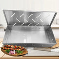 Smoker Box BBQ Smoker Box Wood Chips for Indoor Outdoor Charcoal Gas Barbecue Grill Meat Infused Smoke Flavor Accessories