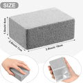 1Pc-Bbq Grill Brick Block Handheld BBQ Cleaning Stone Barbecue Racks Stains Clean Scraper BBQ Cleaning Brush