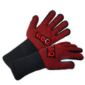 BBQ Gloves Heat Resistant Barbecue Grill Glove Oven Mitts Silicone Insulated Baking Cooking Grilling Oven Gloves BBQ Accessories